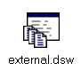 external dsw